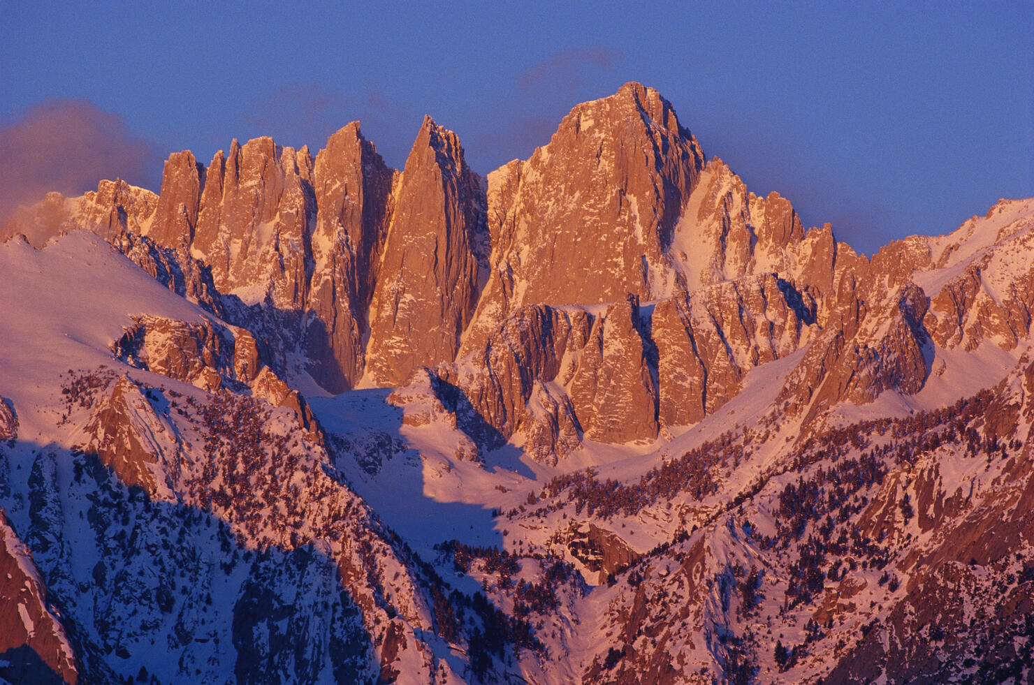 Mount Whitney in Sunlight