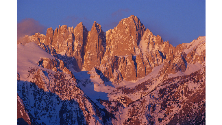Mount Whitney in Sunlight