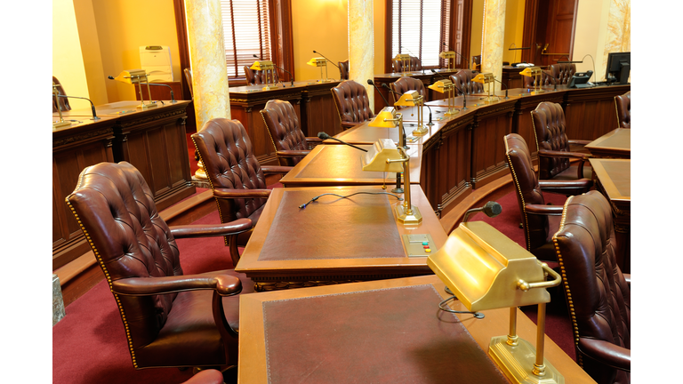 Senate Chamber of New Jersey Capitol