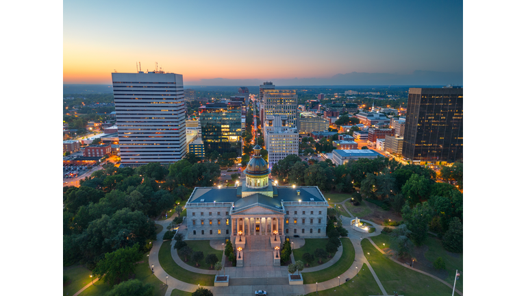 Columbia, South Carolina, USA Downtown Cityscape