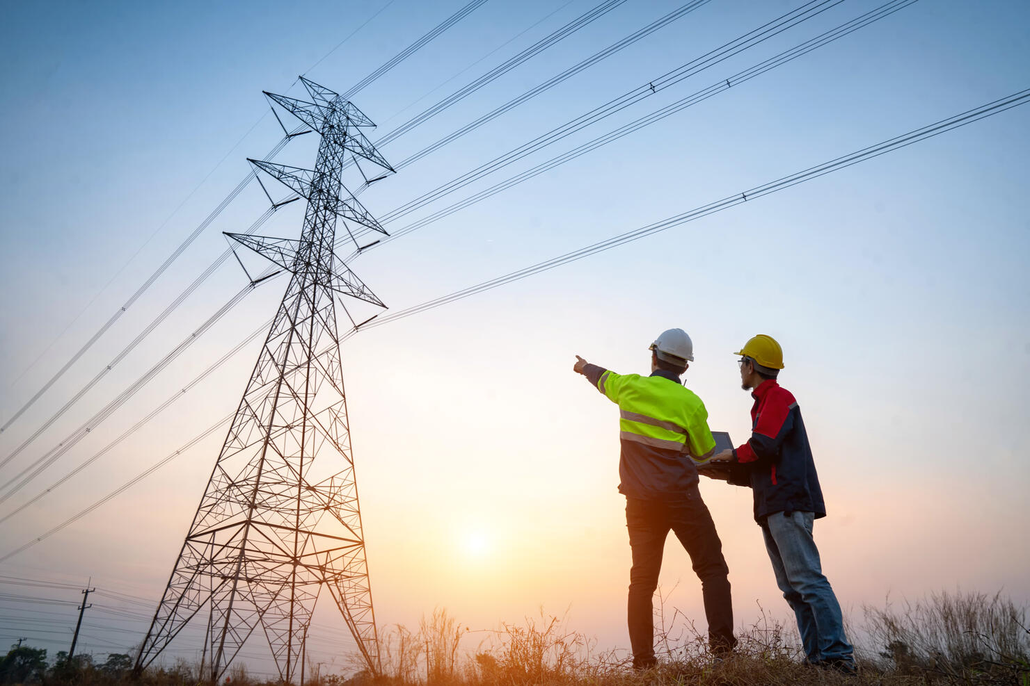 electrical engineer working