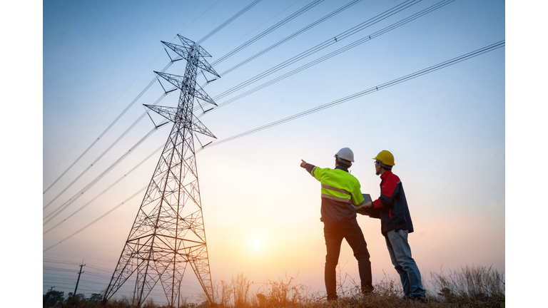 electrical engineer working