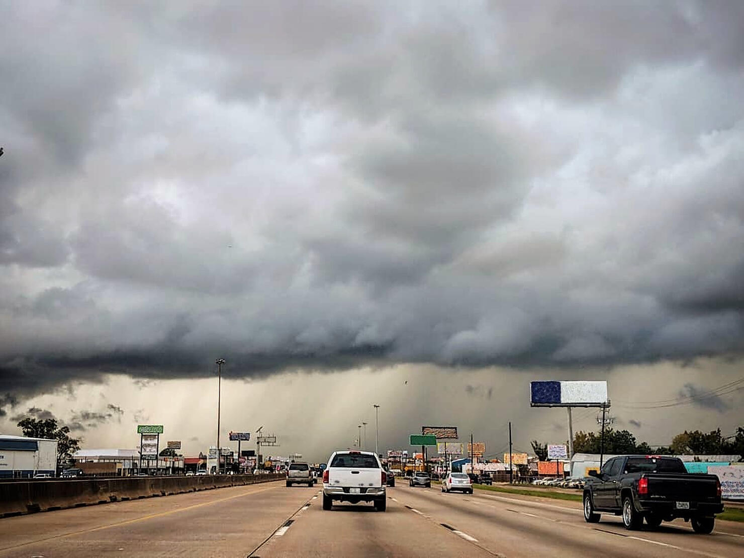 Storm over I45