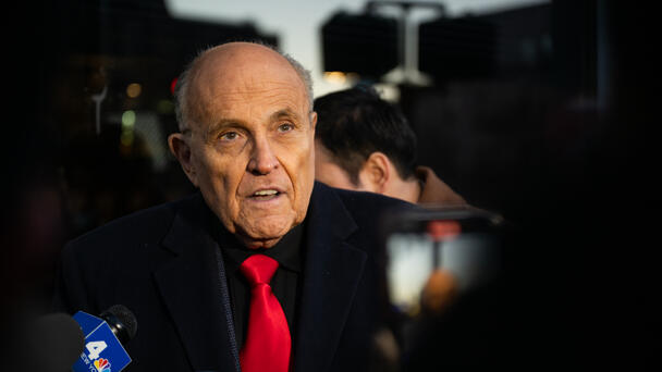 Rudy Giuliani Served Indictment At His 80th Birthday Party