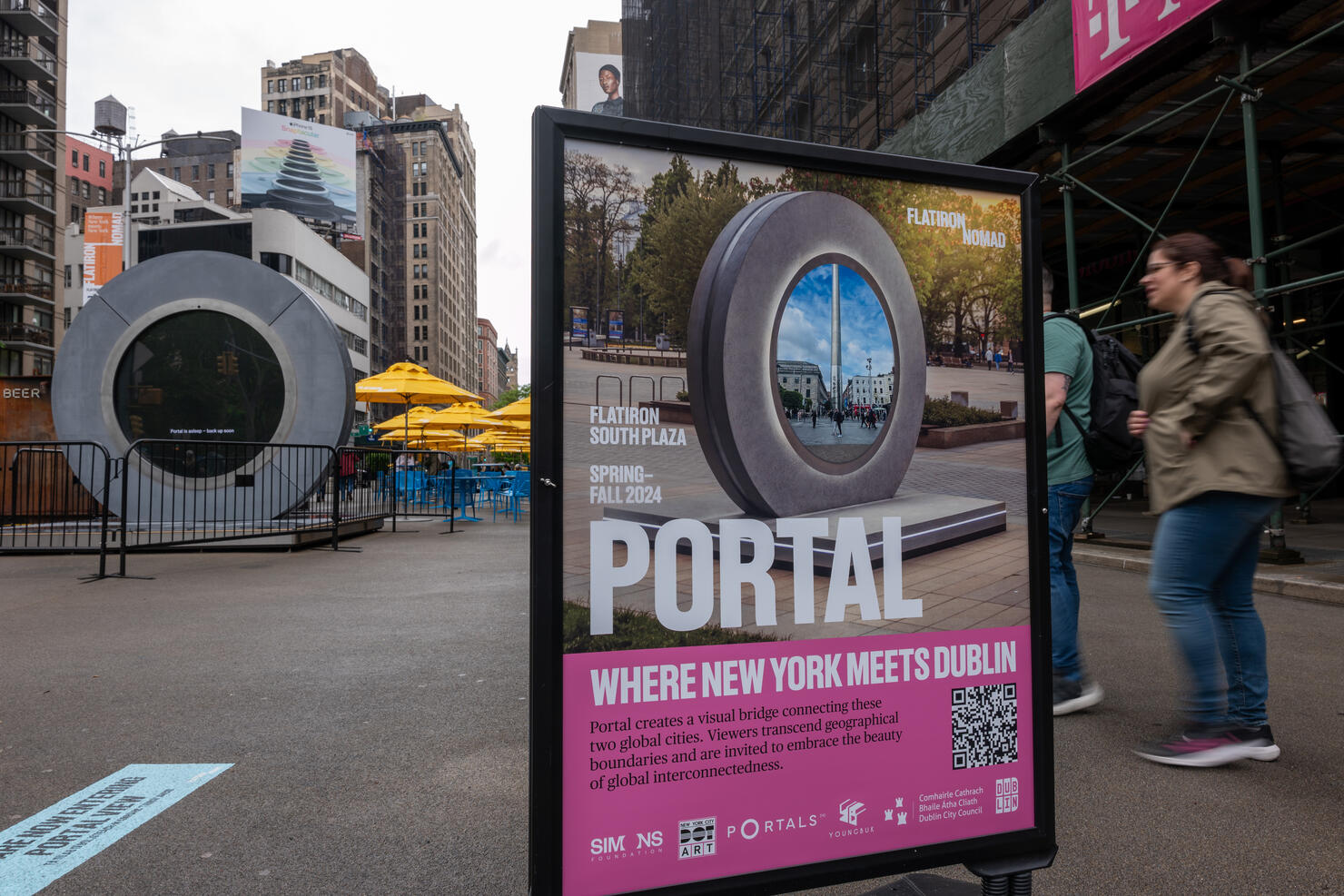 Video "Portal" Between New York And Dublin Shut Down After Lewd Behavior