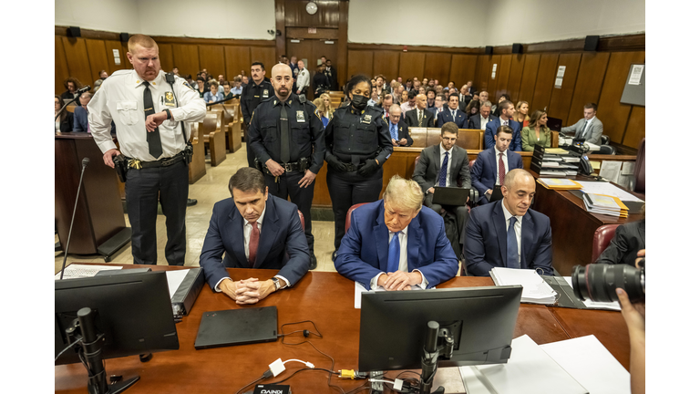 Former President Donald Trump's Hush Money Trial Continues In New York