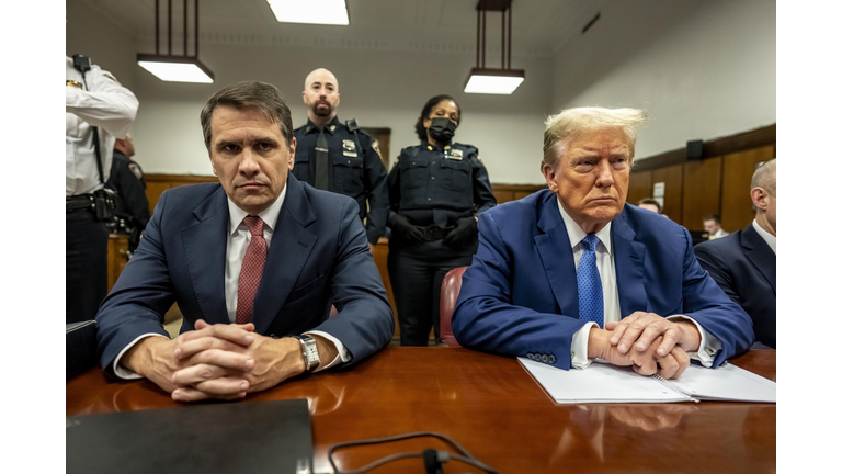 Former President Donald Trump's Hush Money Trial Continues In New York