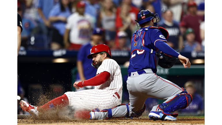 Texas Rangers v Philadelphia Phillies