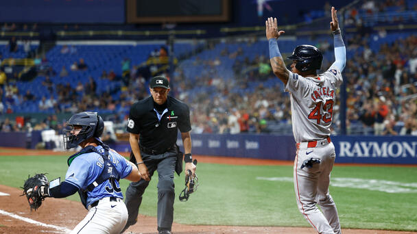 Red Sox Complete Sweep of Rays