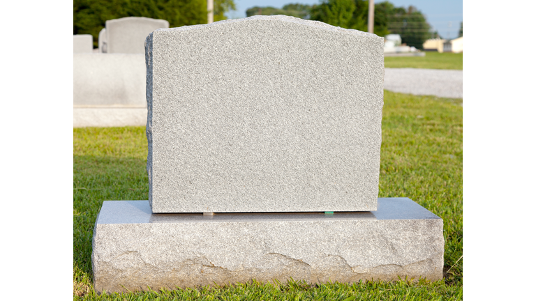 Blank Tombstone