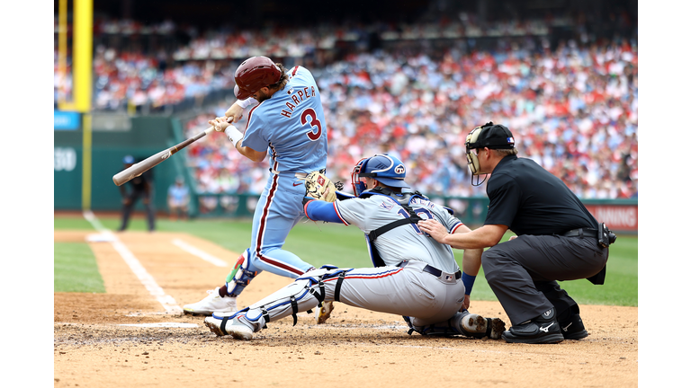 Texas Rangers v Philadelphia Phillies