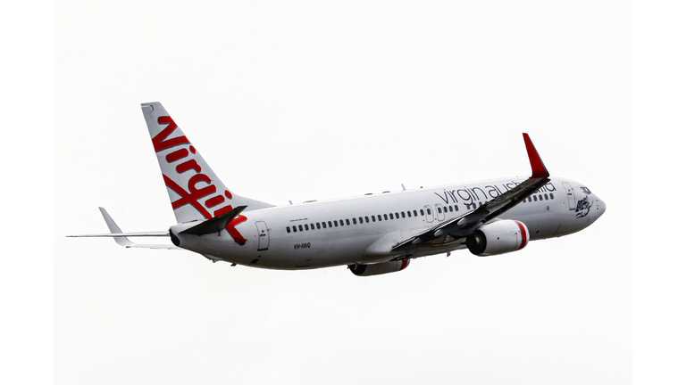 Air And Tarmac Traffic At Sydney International Airport