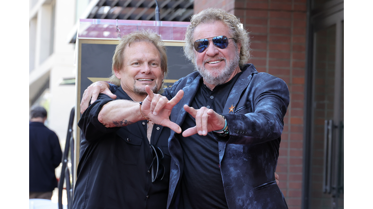 Sammy Hagar Honored With Star On The Hollywood Walk Of Fame