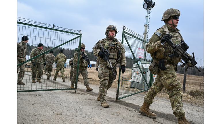 U.S. Troops In Poland Bolster NATO Eastern Flank As Ukraine War Rages