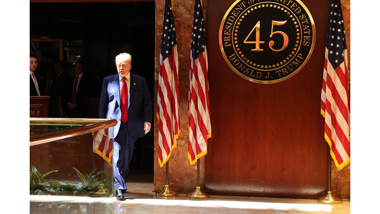 President Trump Holds A Press Conference At Trump Tower Day After Guilty Verdict