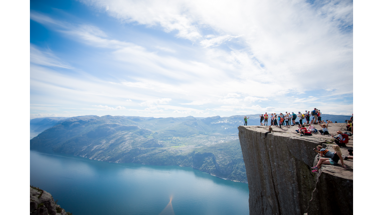 Morning at Preikestolen