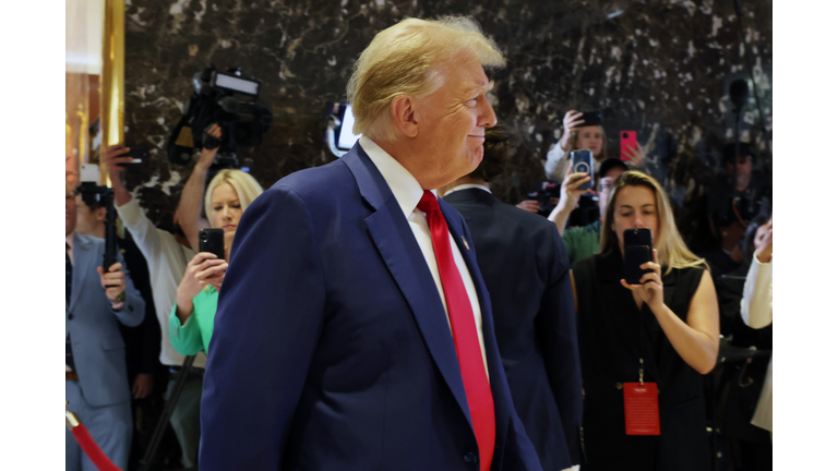 President Trump Holds A Press Conference At Trump Tower Day After Guilty Verdict