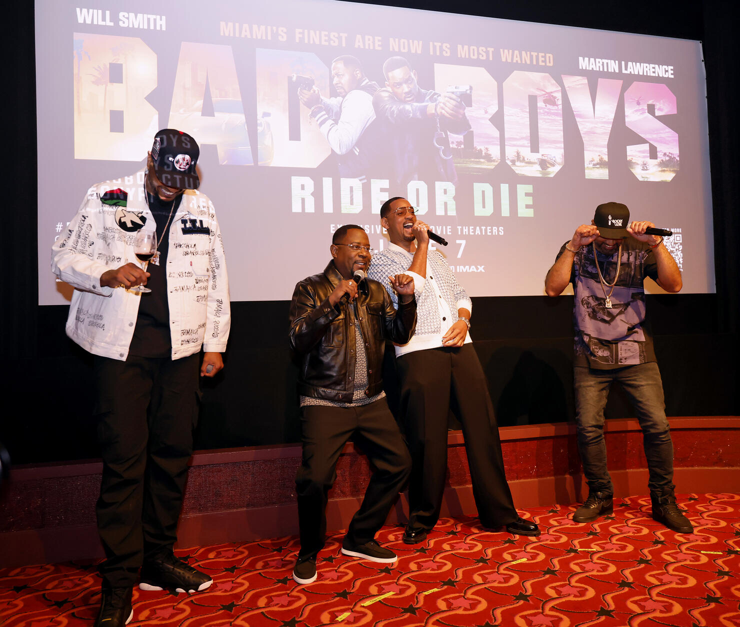 “Bad Boys: Ride Or Die" NY Screening Hosted by Carmelo Anthony”