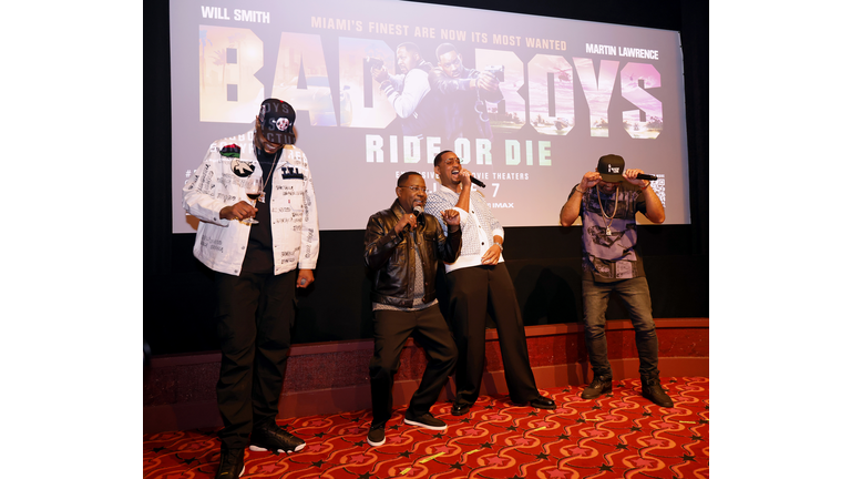 “Bad Boys: Ride Or Die" NY Screening Hosted by Carmelo Anthony”