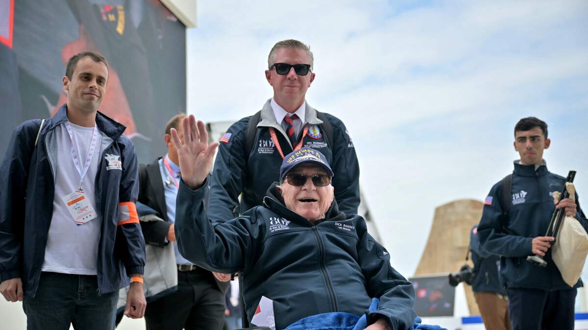 Retired Army Captain Tyler Merritt on 80th Anniversary of D-Day in ...