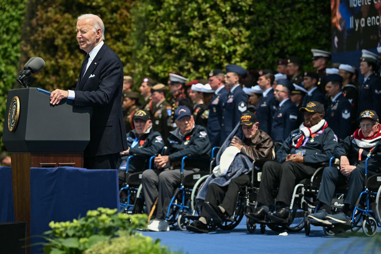 FRANCE-US-HISTORY-WWII-D-DAY-ANNIVERSARY