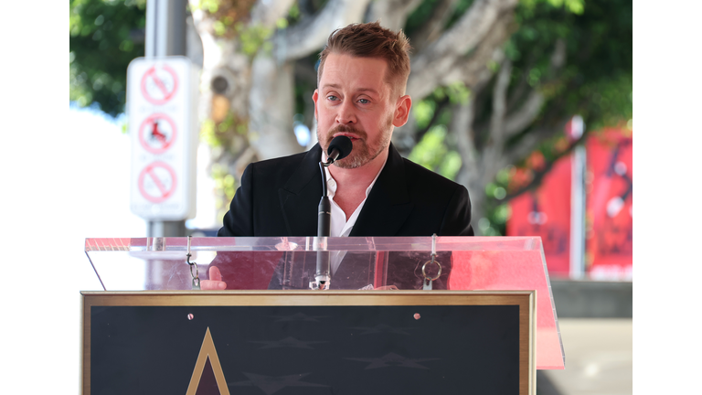 Macaulay Culkin Honored With Star On Hollywood Walk Of Fame