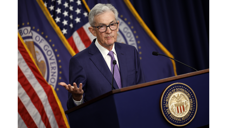 Fed Chair Jerome Powell Holds An News Conference On Interest Rates