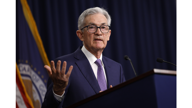 Fed Chair Jerome Powell Holds An News Conference On Interest Rates