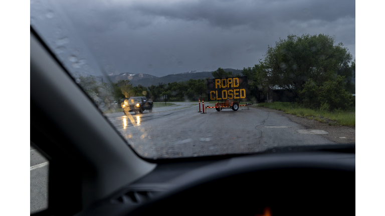 Crucial Mountain Road Between Idaho And Wyoming Collapses