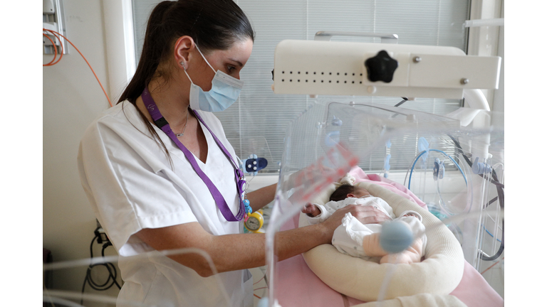 FRANCE-CORSICA-DEMOGRAPHICS-FAMILY-CHILDREN-MATERNITY