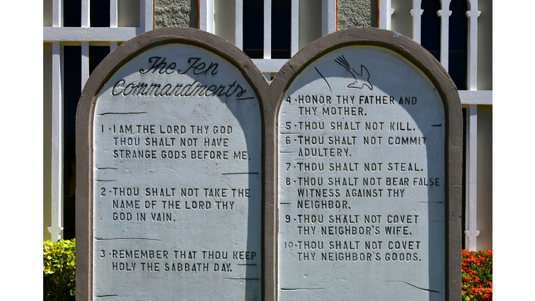 Ten Commandments Tablets