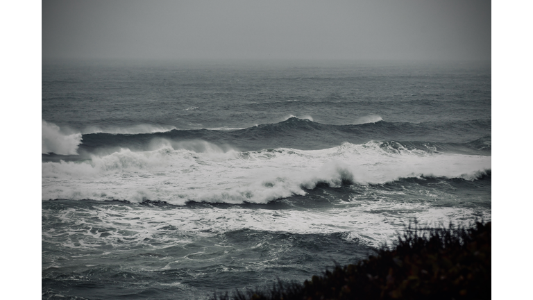 Rip Tide Onto The Beach