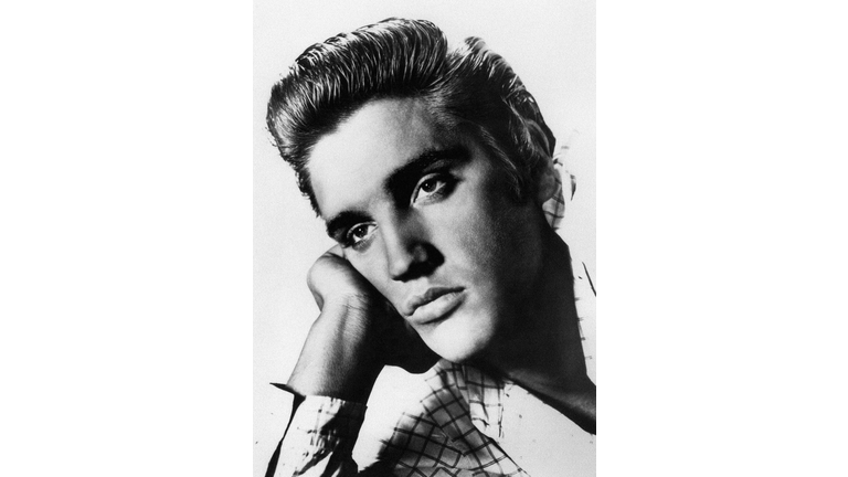 Undated picture of US rock star Elvis Pr