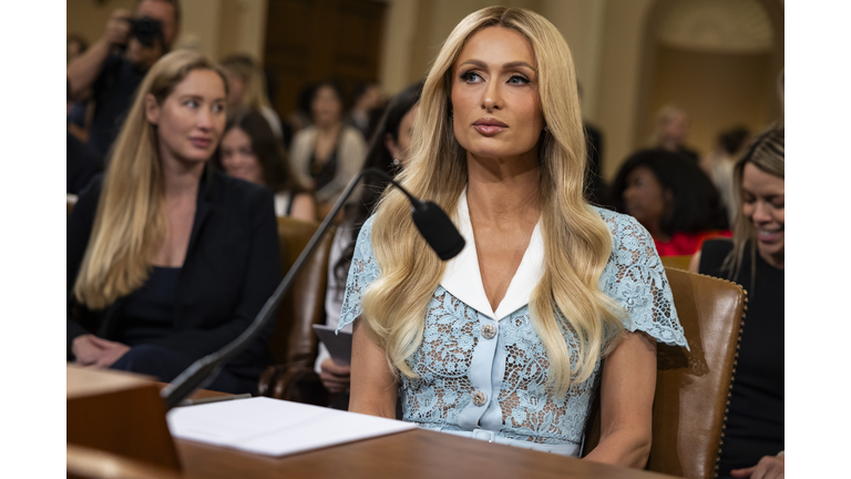 Paris Hilton Testifies On Protecting America's Children In House Hearing