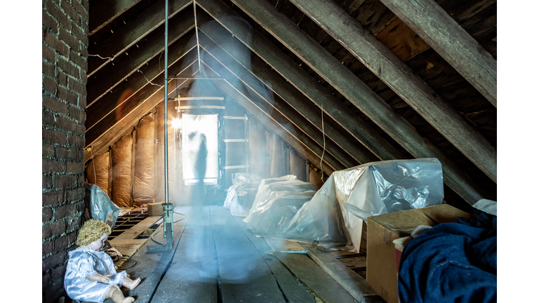 Paranormal Ghost Caught on Camera in Creepy Attic