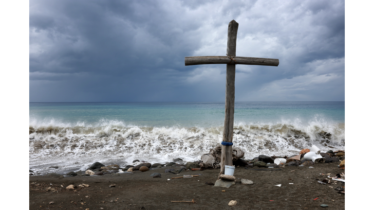 Hurricane Beryl Lashes Over Jamaica