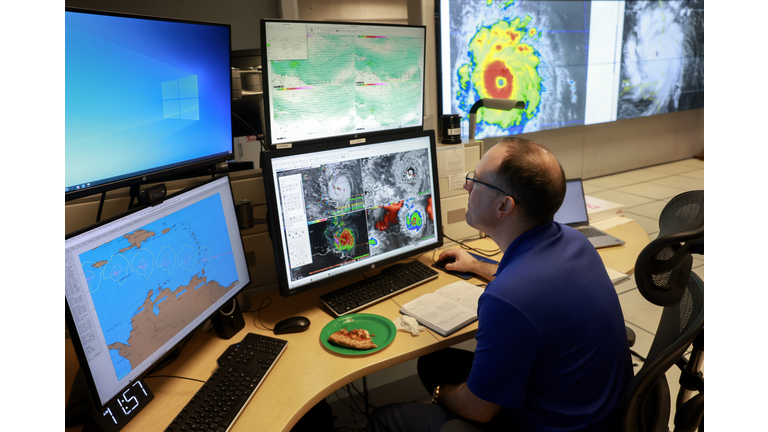 National Hurricane Center Monitors Hurricane Beryl's Activity In The Caribbean