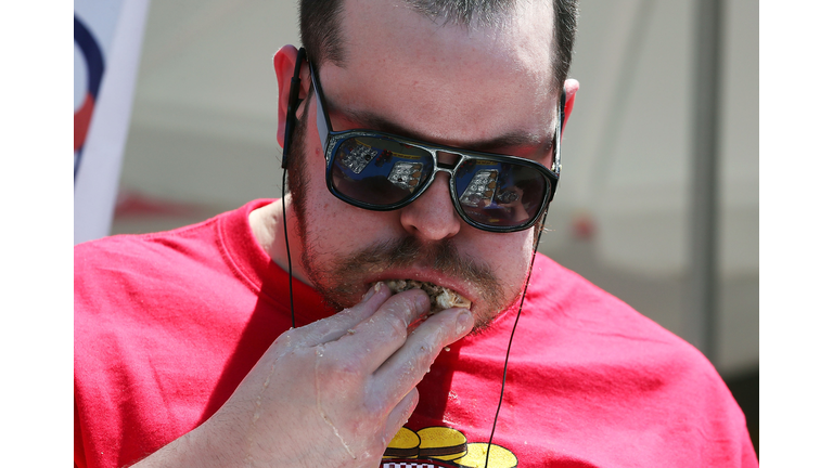 Competitive Eaters Face Off At  Independence Burger Eating Championship