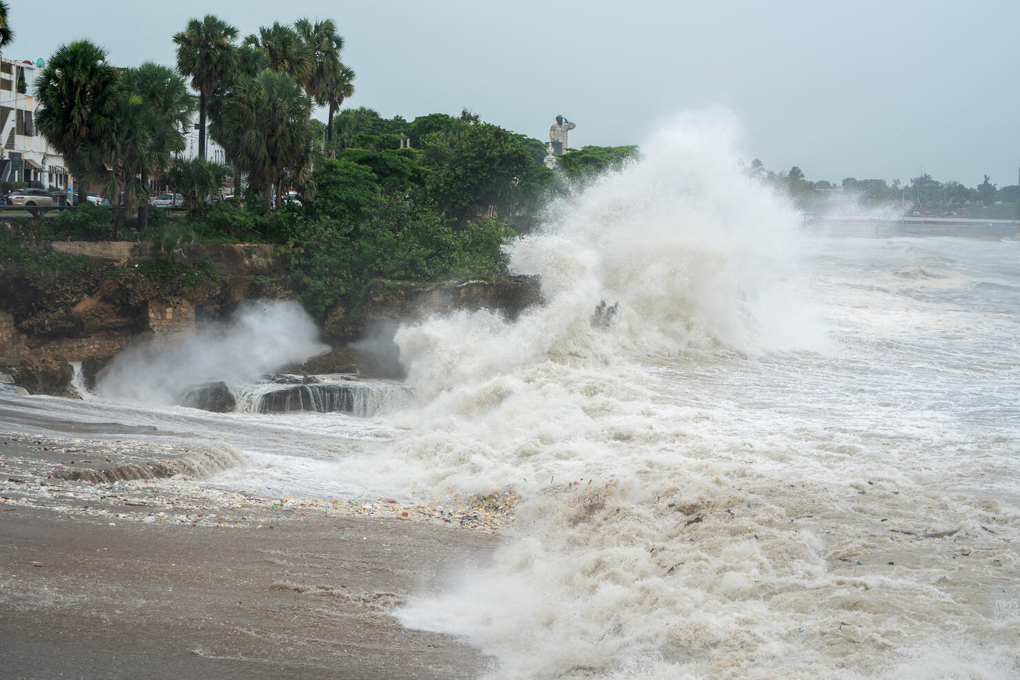 DOMINICAN REP-WEATHER-METEOROLOGY-HURRICANE-BERLY