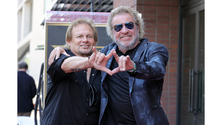 Sammy Hagar Honored With Star On The Hollywood Walk Of Fame