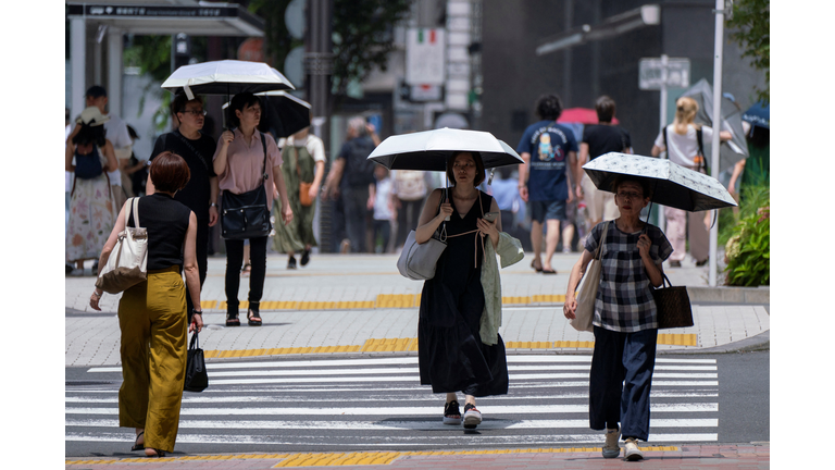 JAPAN-WEATHER-HEATWAVE