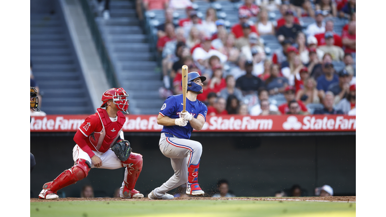 Texas Rangers v Los Angeles Angels