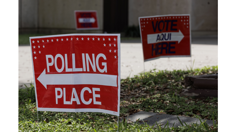 Voters Cast Ballots In States Across The Nation On Super Tuesday