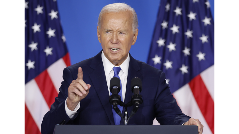 President Biden Holds NATO Summit News Conference As Questions Surround His Candidacy