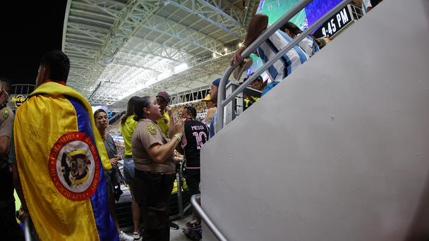 VIDEO: Reaction After Copa Chaos In Miami's Hard Rock Stadium