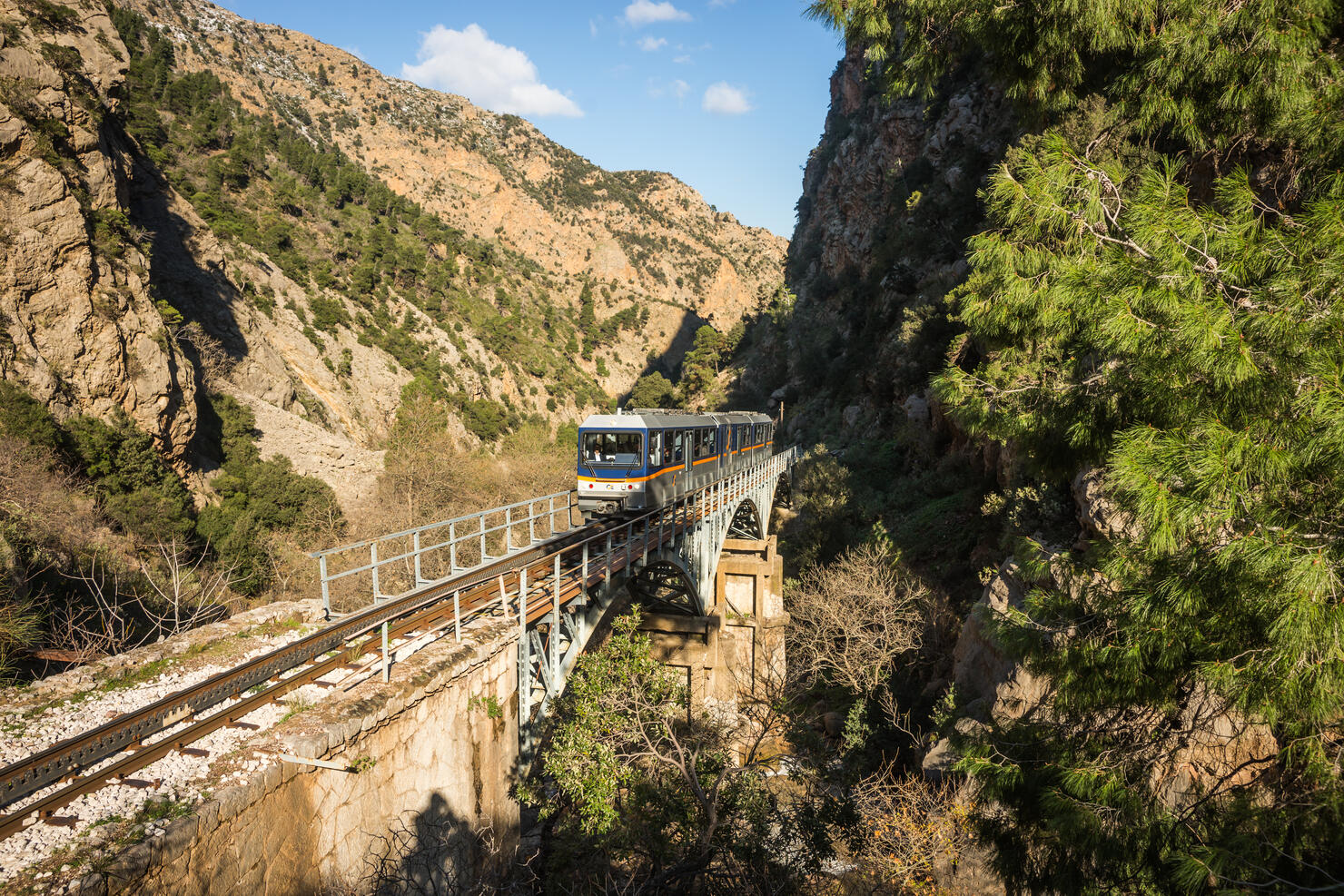 Vouraikos gorge, Peloponnese, Greece