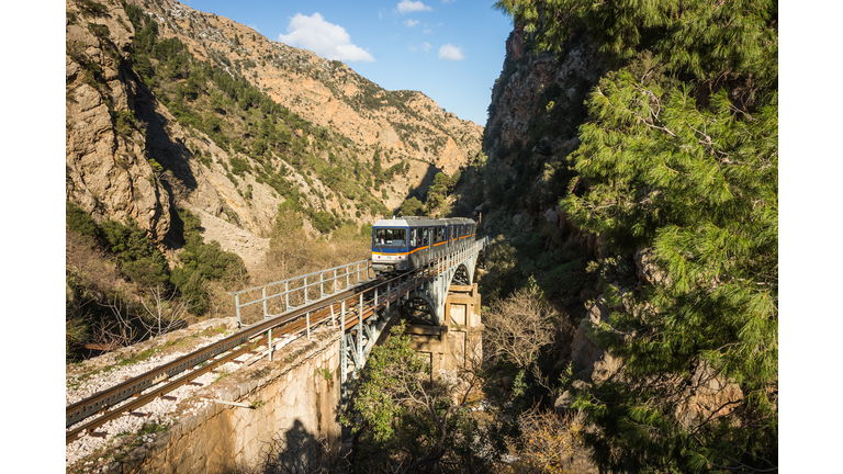 Vouraikos gorge, Peloponnese, Greece