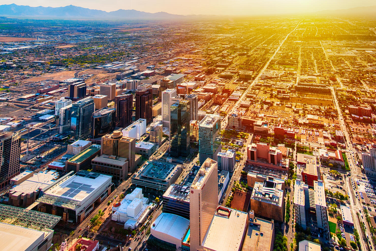 Dusk Over the Phoenix Cityscape