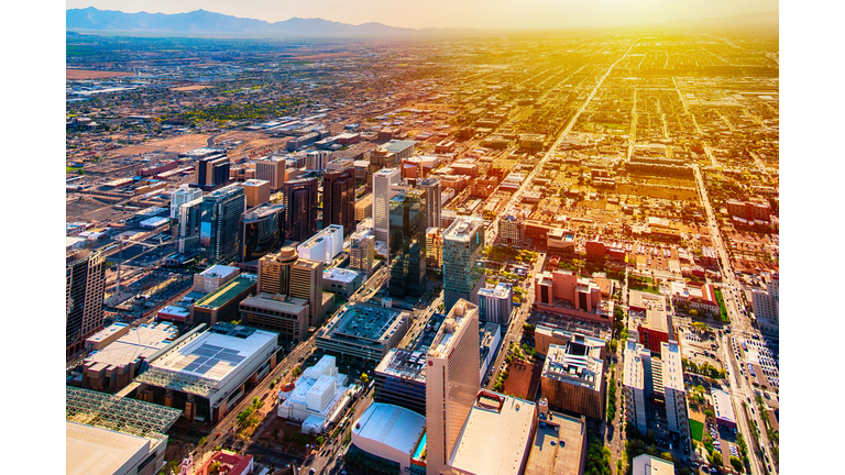 Dusk Over the Phoenix Cityscape