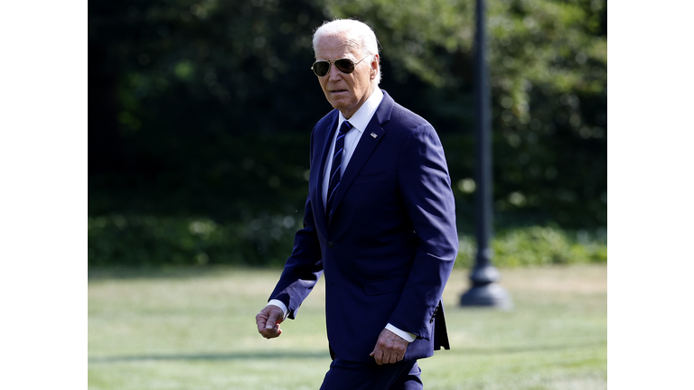 President Biden Departs The White House For Las Vegas